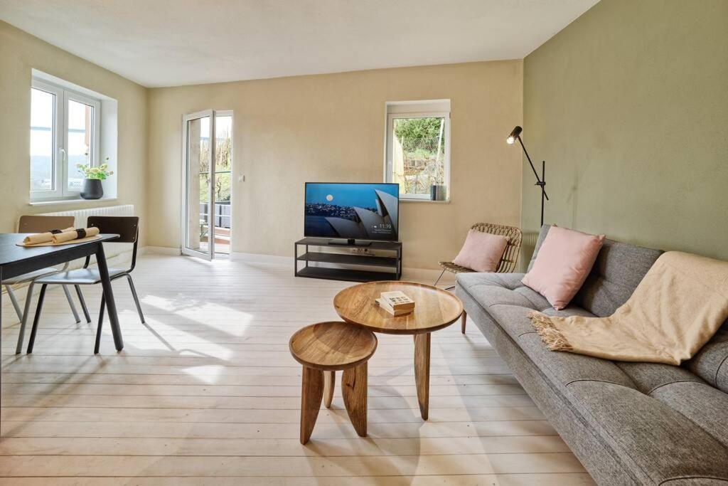 Mosel-Auszeit - Fewo Mit Sauna & Sonnenterrasse - Ideal Fuer 2 Personen Ürzig Exteriör bild